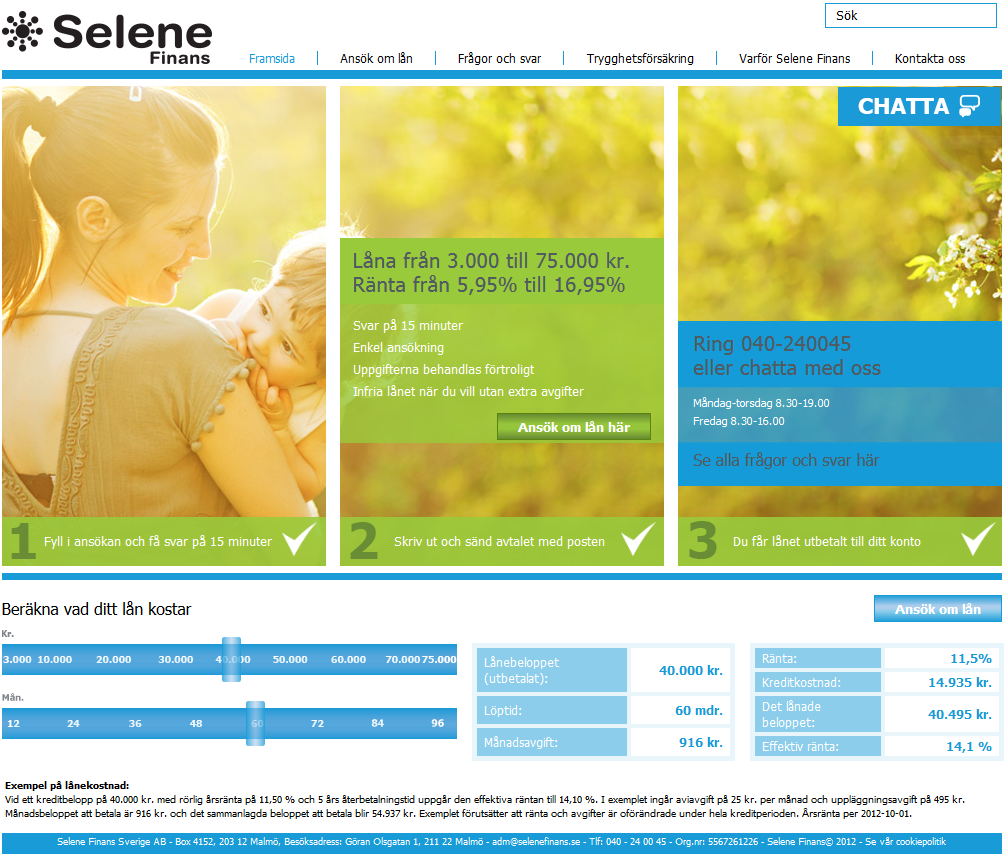 selenefinans.se